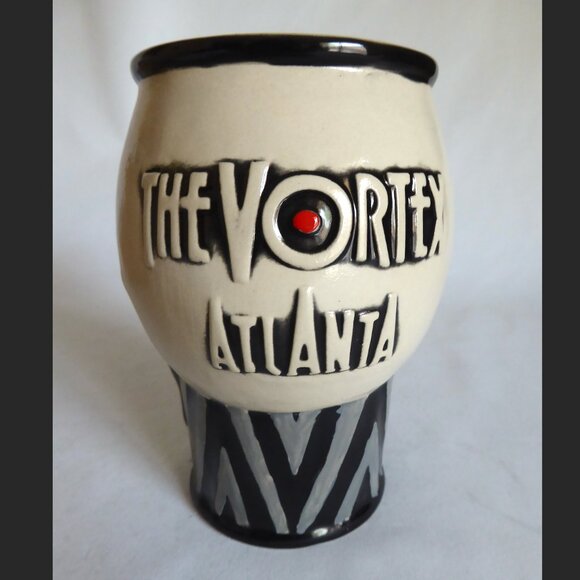 NEW 2016 LE 250 MUNKTIKI VORTEX BAR HIP-MO-TIZER SKULL CERAMIC TIKI MUG - Picture 2 of 10